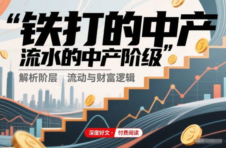 付费文章：铁打的中产，流水的中产阶级-小白网创