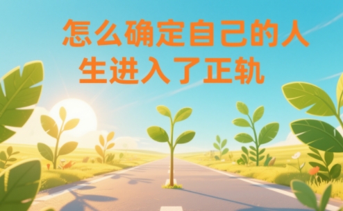 某公众号付费文章:怎么确定自己的人生进入了正轨?-小白网创
