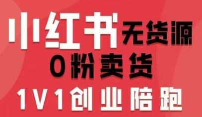 小红书无货源0粉电商课，开店准备、选品策略、笔记撰写、视频剪辑、数据分析、账号打造、资料文档（更新26年2月）-小白网创