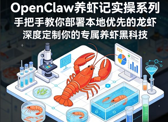 OpenClaw养虾记实操系列，手把手教你部署本地优先的龙虾，深度定制你的专属养虾黑科技-小白网创