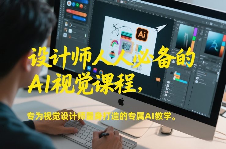 设计师人人必备的AI视觉课程，专为视觉设计师量身打造的专属AI教学-小白网创